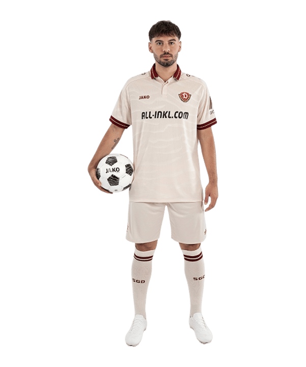 JAKO Dynamo Dresden Trikot 3rd Weiß F656 - weiss