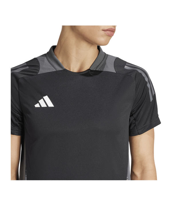 adidas Tiro 24 Competition Training Trikot Damen Schwarz - schwarz