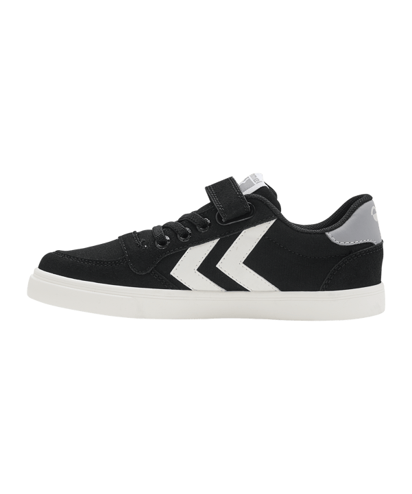 Hummel Slimmer Stadil Low Kids Schwarz F2001 - schwarz