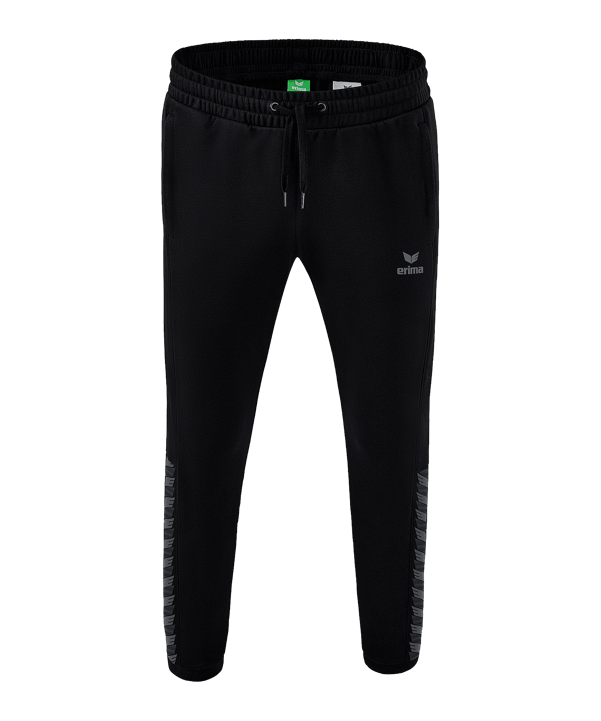 Erima Team Essential Jogginghose Kids Schwarz - schwarz