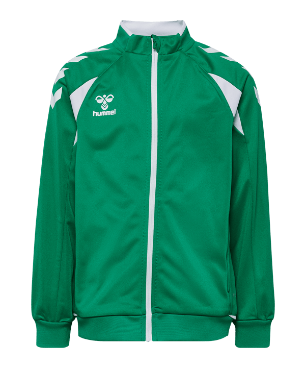hummel Core 2.0 Track Zip Jacke Kids Grün F6129 - gruen