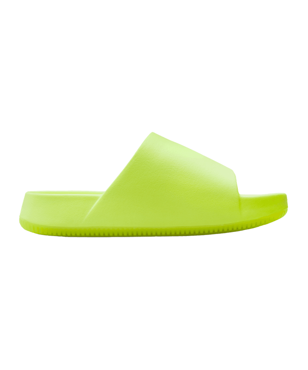 Nike Calm Slide Badelatsche Gelb F700 - grau