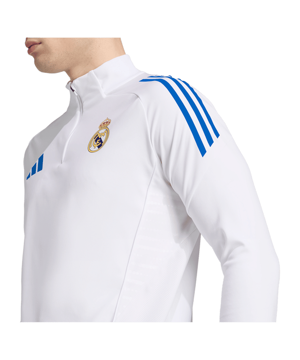 adidas Real Madrid Tiro25 Competition Training Sweatshirt 2025/2026 Weiß - weiss