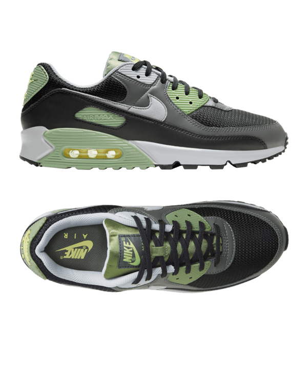 Nike Air Max 90 Grün Grau F300 - gruen