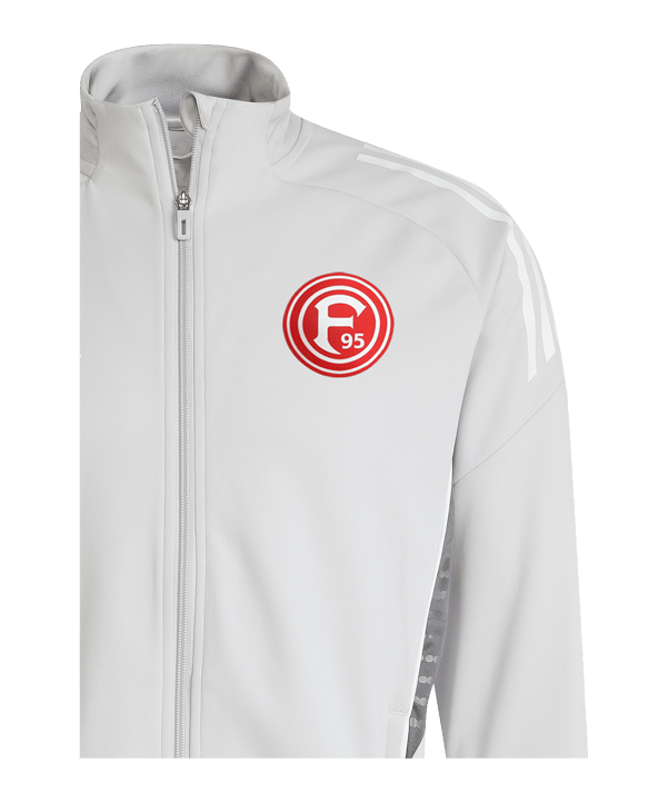 adidas Fortuna Düsseldorf Trainingsjacke Grau - grau