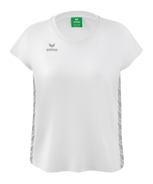 Erima Team Essential T-Shirt Damen Weiss Grau - weiss