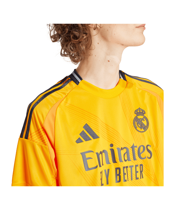 adidas Real Madrid Trikot Away 2024/2025 Orange - orange