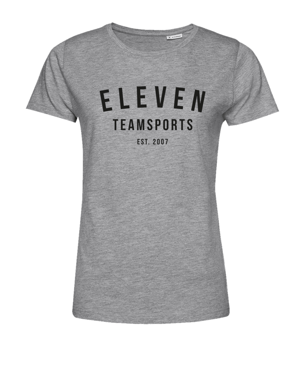 11teamsports Established 2007 T-Shirt Damen Grau - grau