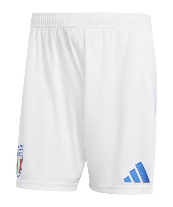 adidas Italien Short Home EM 2024 Weiss - weiss