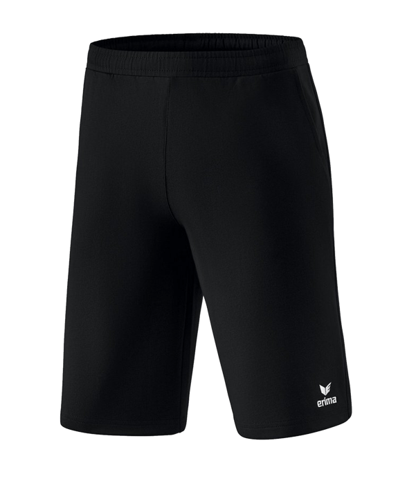 Erima Essential 5-C Short Kids Schwarz Weiss - schwarz