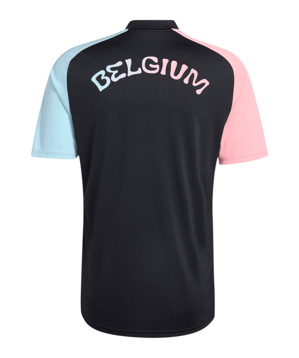 adidas KBVB Belgien Prematch Trikot Away WM 2026 Schwarz - schwarz