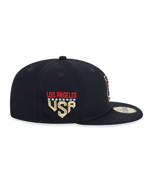 New Era Los Angeles Dodgers 4th 59Fifty Cap Blau - blau