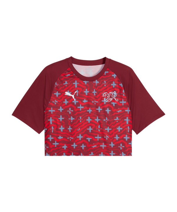 PUMA SFV Schweiz Prematch T-Shirt WM 2026 Rot F06 - rot