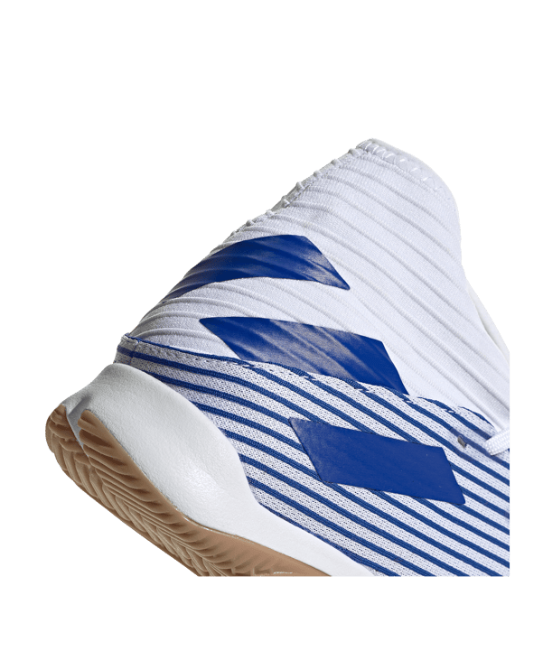 adidas NEMEZIZ Mutator 19.3 IN Halle Weiss Blau - weiss