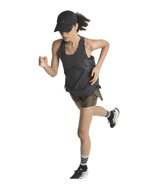 adidas adi365 HK Singlet Canottiera Donna Nero - nero