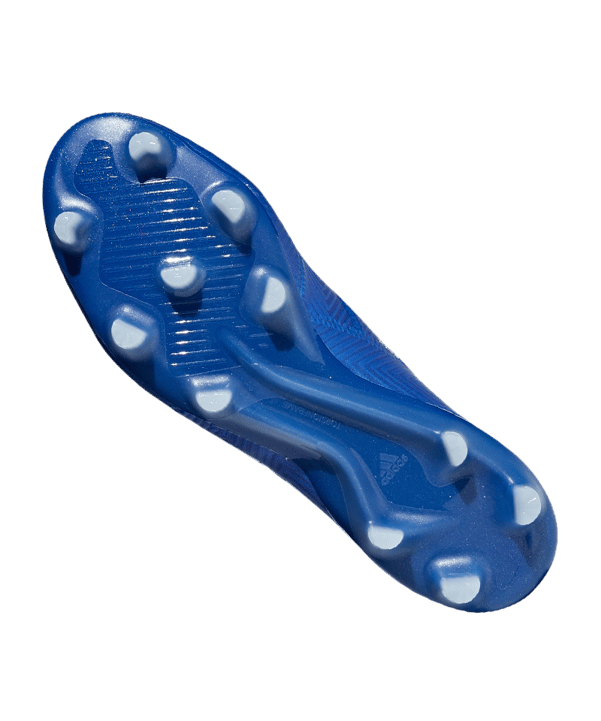 adidas NEMEZIZ 18.1 FG Blau Weiss - blau
