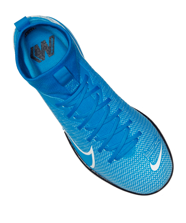 Nike Mercurial Superfly VII New Lights Academy IC Kids F414 - blau