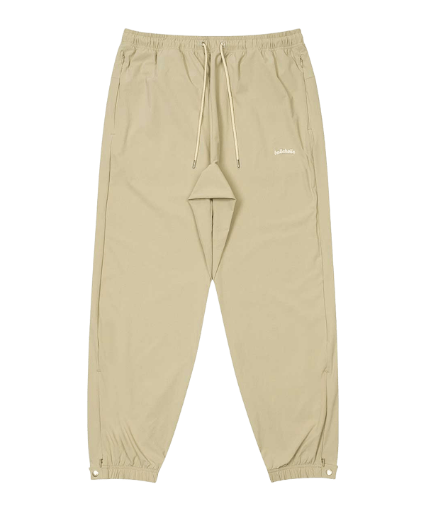 Ballaholic Stretch Nylon City Long Hose Beige - beige