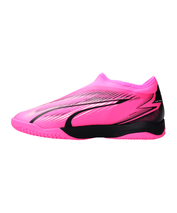 PUMA ULTRA Match LL IT Halle Mid Phenomenal Jr Kids Pink Weiss Schwarz F01 - pink
