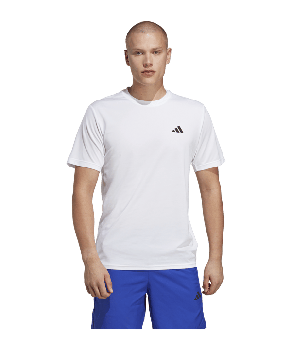adidas Performance Base T-Shirt Weiss Schwarz - weiss
