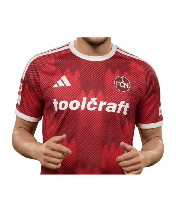 adidas 1. FC Nürnberg Maglietta Home 2026/2027 Rosso - rosso