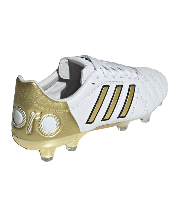 adidas 11Pro FG Toni Kroos Weiss Schwarz Gold - weiss