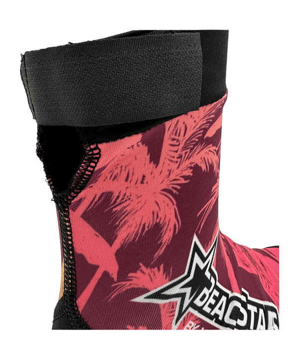 Ballsportdirekt Beachstar Hawaii Socken Rot - rot