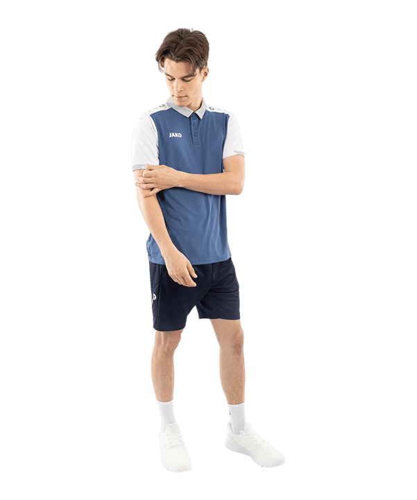 JAKO Dynamic Polo Blau F921 - blau