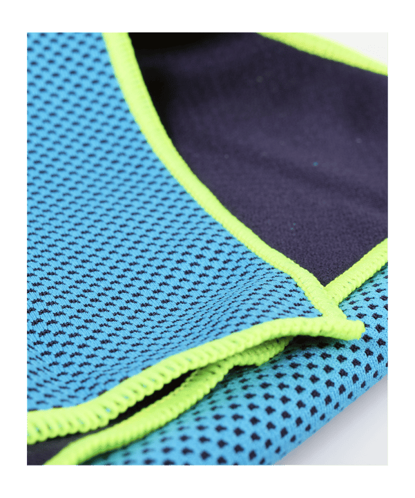 Cawila Academy Ice kühlendes Handtuch Blau Gelb - blau