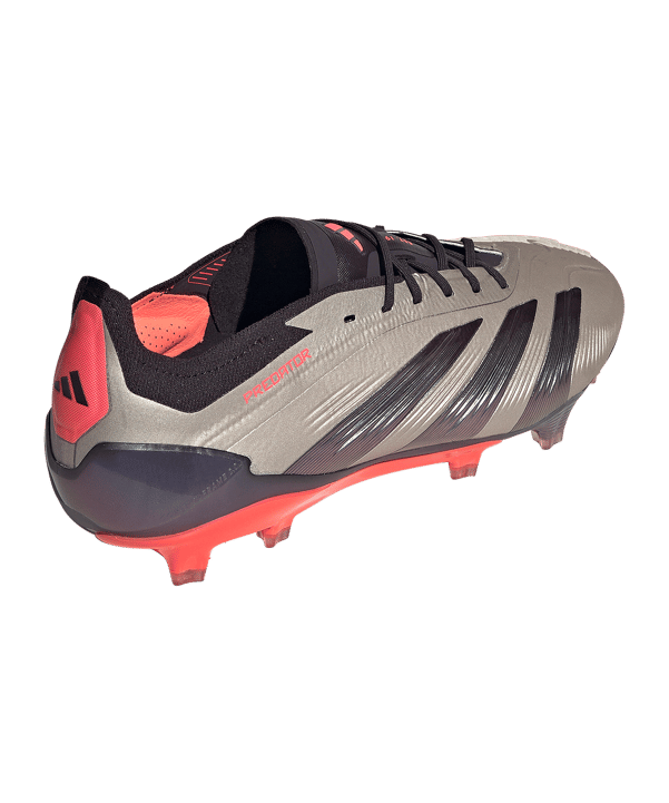 adidas Predator Elite FG Vivid Horizon Grau Pink - grau