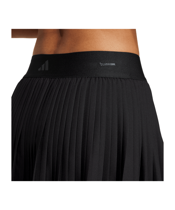 adidas CLUB PLEAT Rock Damen Schwarz - schwarz