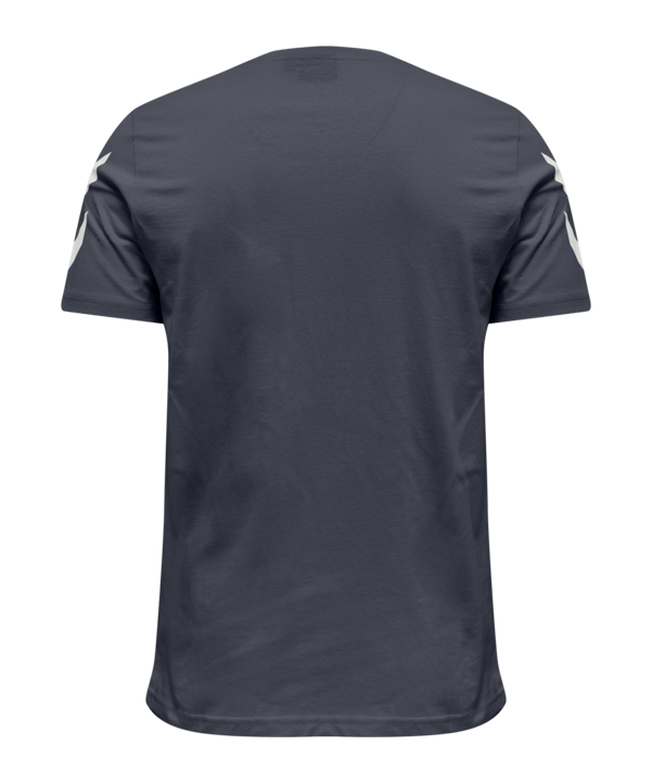 Hummel hmlLEGACY Chevron T-Shirt Blau F7429 - blau