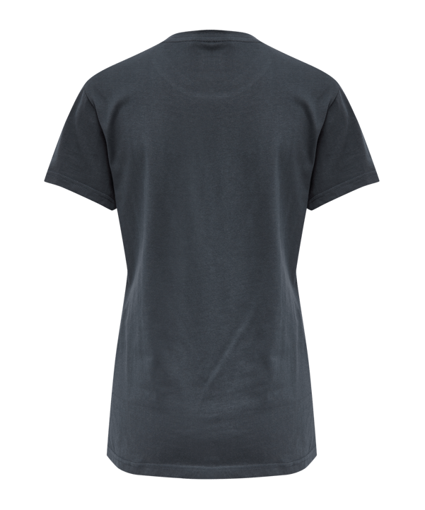 Hummel hmlGO Cotton Logo T-Shirt Damen Blau F8571 - blau