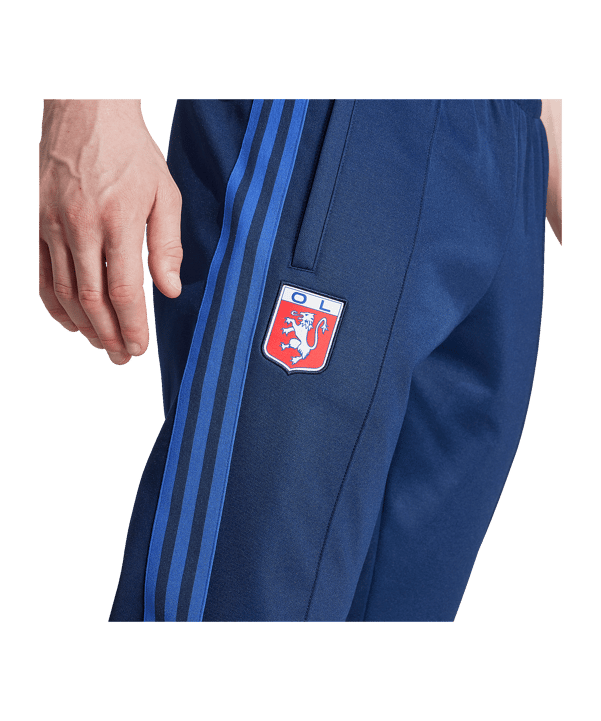 adidas Olympique Lyon 75 Trainingshose Blau - blau