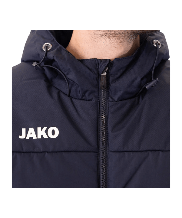 JAKO Jas met capuchon Blauw K900 - blauw