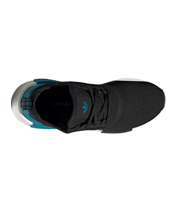 adidas Originals NMD_R1 Schwarz Türkis - schwarz