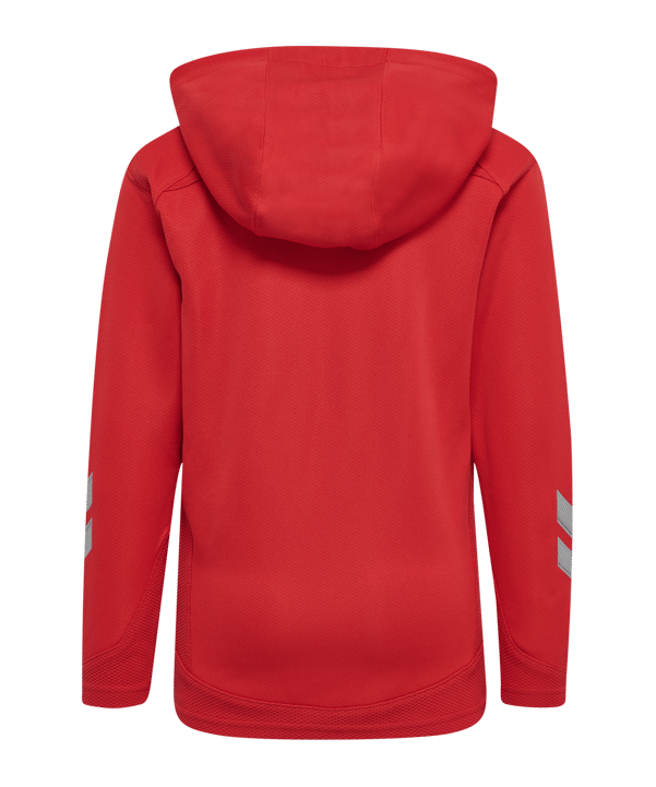 Hummel hmlLEAD Poly Hoody Kids Rot F3062 - rot
