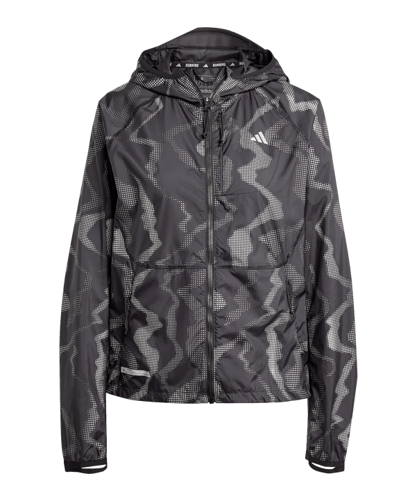 adidas Ult Prem Jacke Damen Schwarz - schwarz