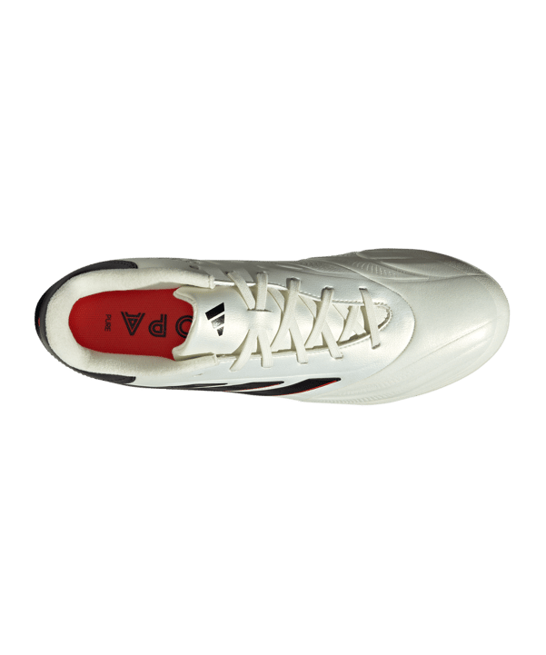 adidas COPA Pure 2 League AG 2G/3G Solar Energy Weiss Schwarz Rot - weiss