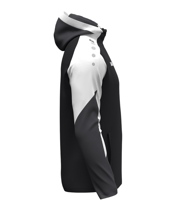 JAKO Dynamic Kapuzenjacke Schwarz F826 - schwarz