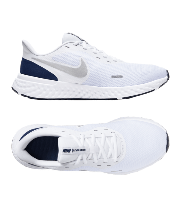 Nike Revolution 5 Running Weiss F102 - weiss