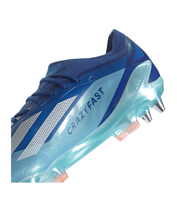 adidas X Crazyfast.1 SG Marinerush Blau Weiss Orange - blau