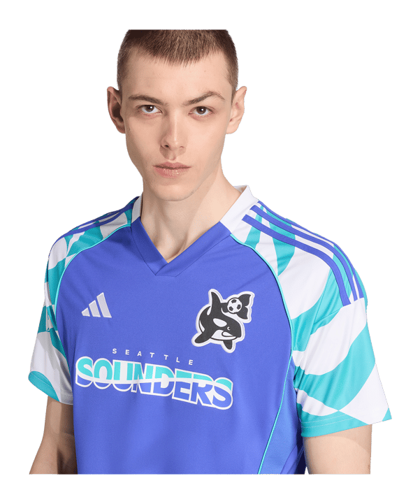 adidas Seattle Sounders FC Trikot 3rd 2025/2026 Blau - blau