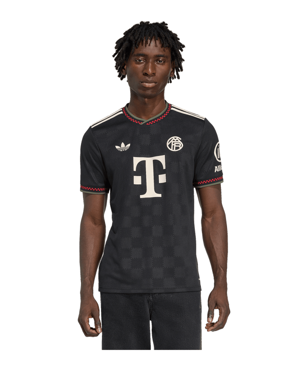 adidas FC Bayern München Trikot 3rd 2025/2026 Schwarz - schwarz