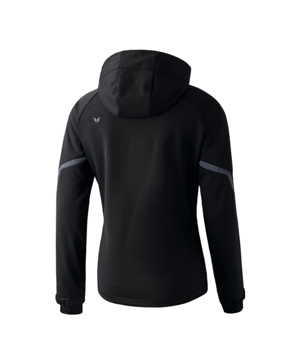Erima Softshell Jacke Active Wear Damen Schwarz - schwarz
