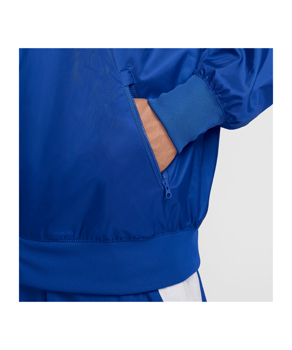 Nike Windrunner Kapuzenjacke Blau F481