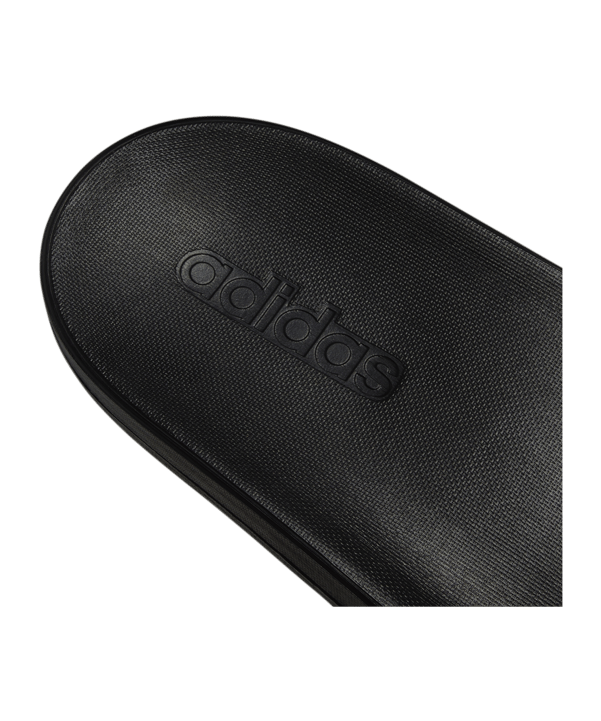 adidas Adilette Comfort Badelatsche Schwarz Gold - schwarz