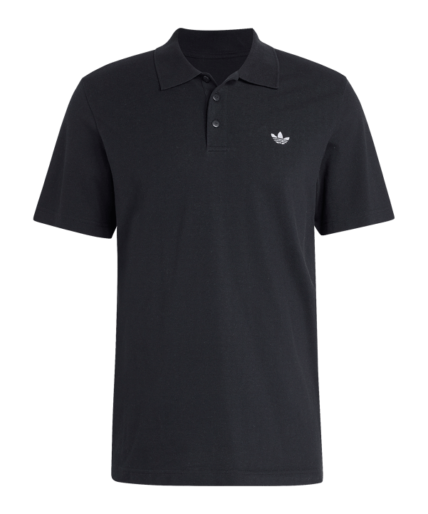 adidas Originals Trefoil Essentials Polo Nero - nero