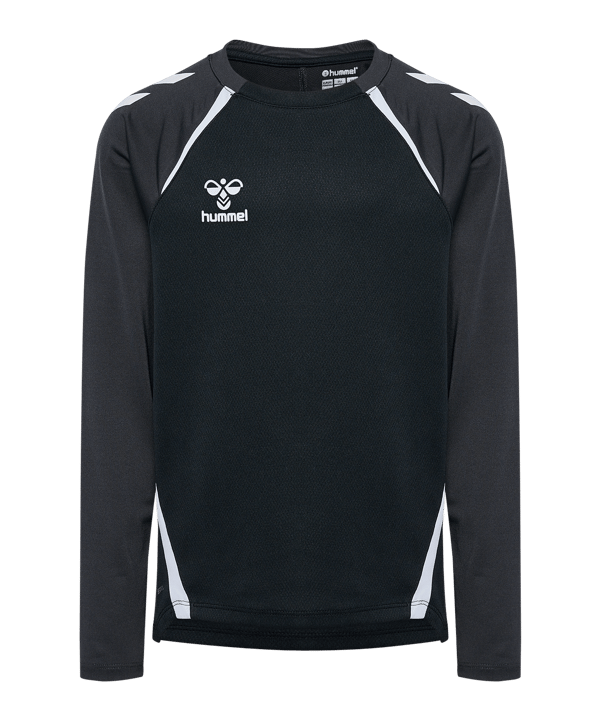 Hummel Lead 2.0 Crew Sweatshirt Kids Schwarz F1006 - schwarz