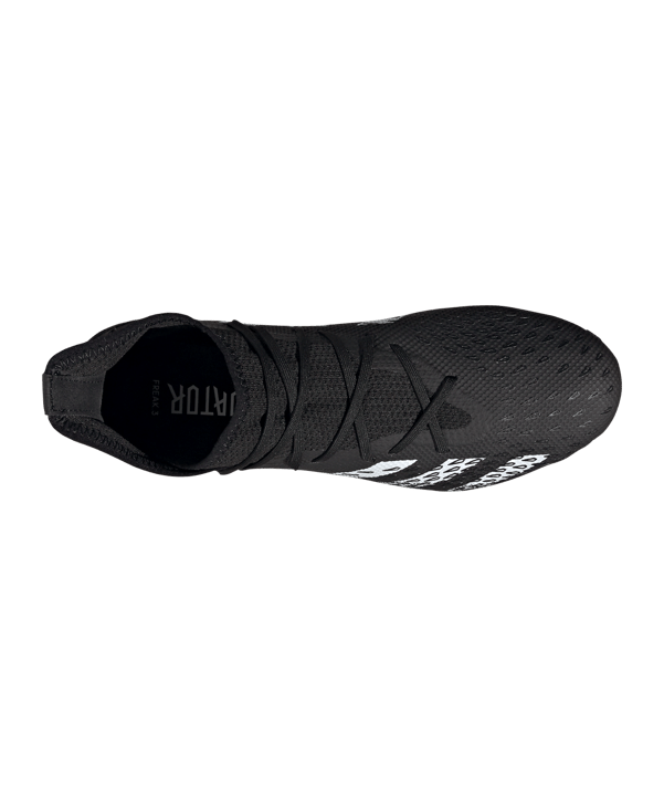 adidas Predator FREAK.3 FG Superstealth Schwarz - schwarz